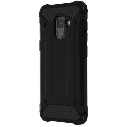 Avizar Defender II Funda Antigolpes Negra Samsung Galaxy A8