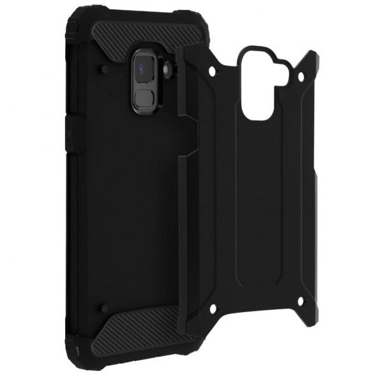 Avizar Defender II Funda Antigolpes Negra Samsung Galaxy A8