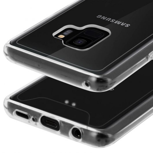 Avizar Funda Colección Cristal Transparente para Samsung Galaxy S9