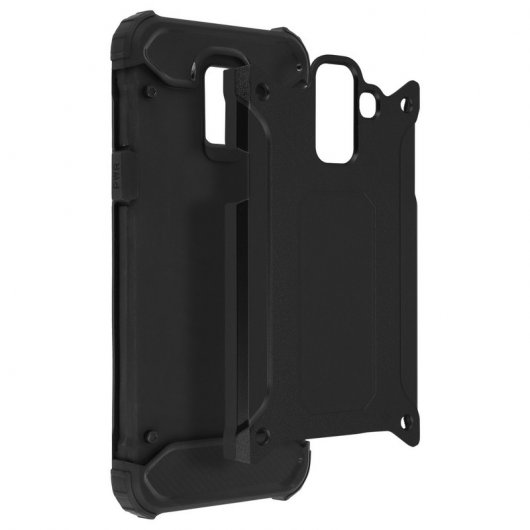 Avizar Defender II Capa Anti-Choque Preta para Samsung Galaxy A6