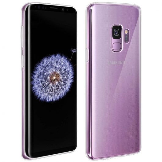 Avizar Funda de Silicona Transparente para Samsung Galaxy S9