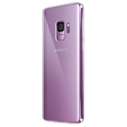Avizar Funda de Silicona Transparente para Samsung Galaxy S9