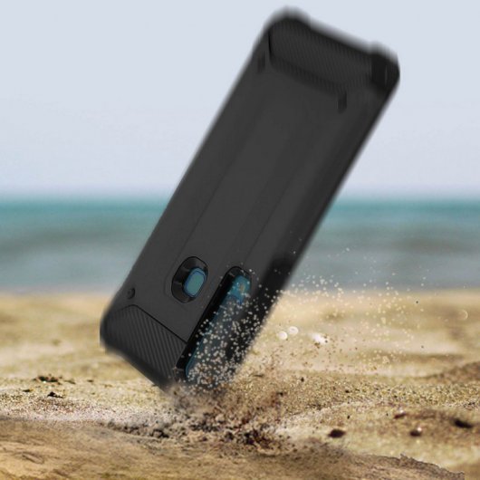Avizar Defender II Funda Antigolpes Negra para Samsung Galaxy A9 2018