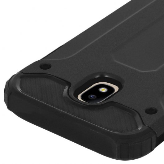 Avizar Defender II Funda Antigolpes Negra para Samsung Galaxy J7 2017
