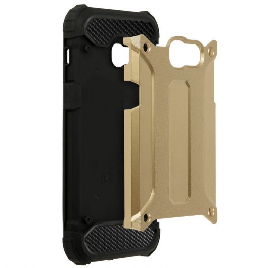 Avizar Defender II Funda Antigolpes Dorada para Samsung Galaxy A5 2017