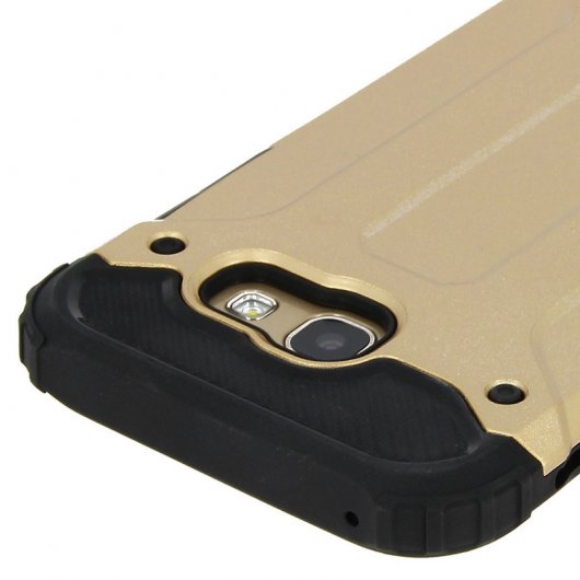 Avizar Defender II Funda Antigolpes Dorada para Samsung Galaxy A5 2017