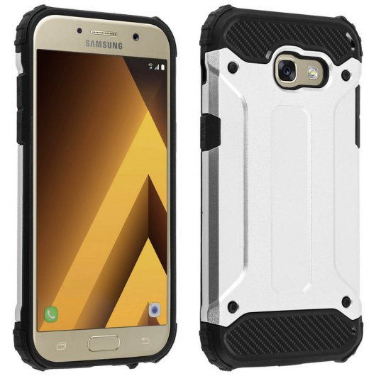 Avizar Defender II Funda Antigolpes Plateada para Samsung Galaxy A5 2017