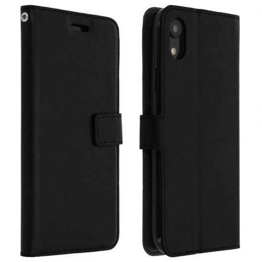  Avizar Funda Cartera Negra para iPhone XR