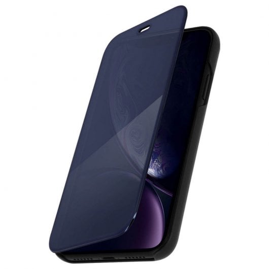 Étui livre translucide noir Avizar pour iPhone XR