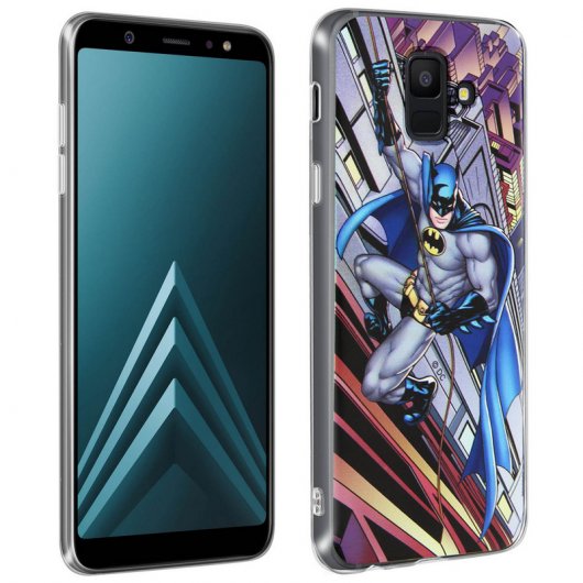 DC Comics Funda de Silicona Batman para Samsung Galaxy A6 Plus