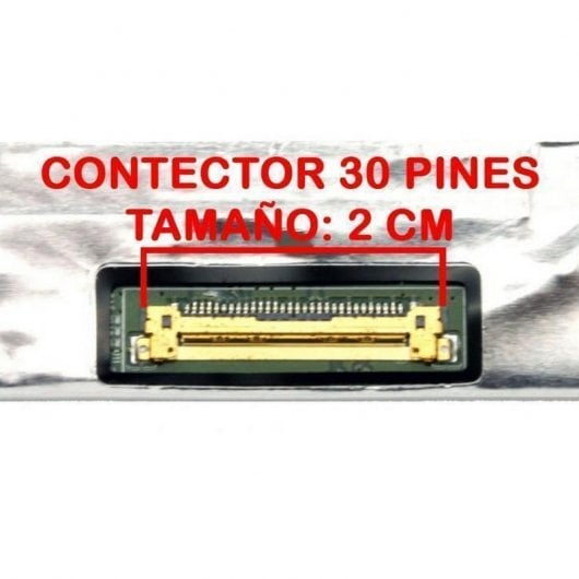 Tela LED HD 15.6" para Portátil Slim N156BGE-E41 EDP de 30 Pinos
