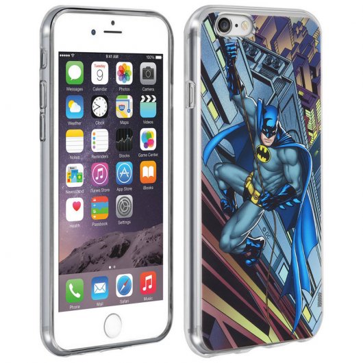 DC Comics Funda de Silicona Batman para iPhone 6/6S