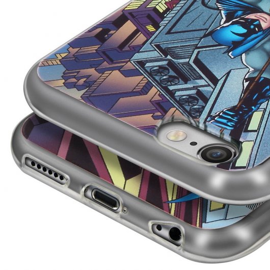DC Comics Funda de Silicona Batman para iPhone 6/6S