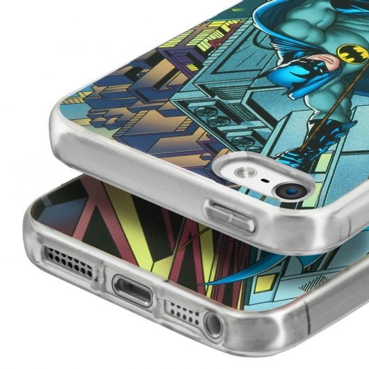 DC Comics Funda de Silicona Batman para iPhone 5/5S/SE