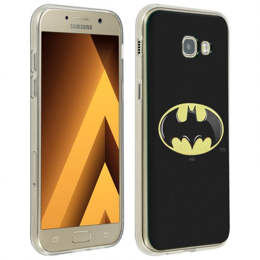 DC Comics Funda de Silicona Logo Batman para Samsung Galaxy A5 2017