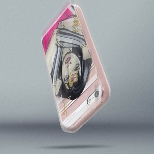 DC Comics Funda Silicona Wonder Woman para iPhone 5/5S/SE