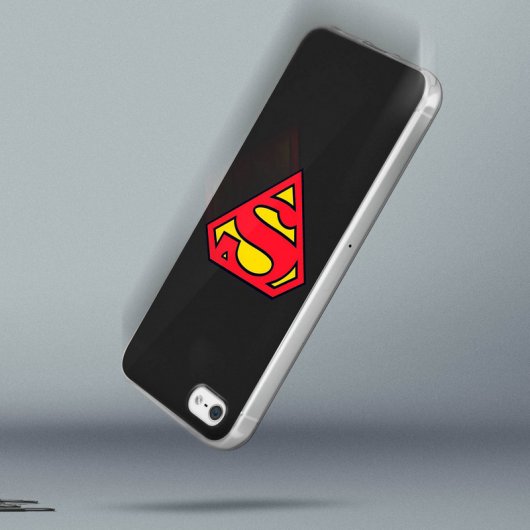 DC Comics Funda Silicona Logo Superman para iPhone 5/5S/SE