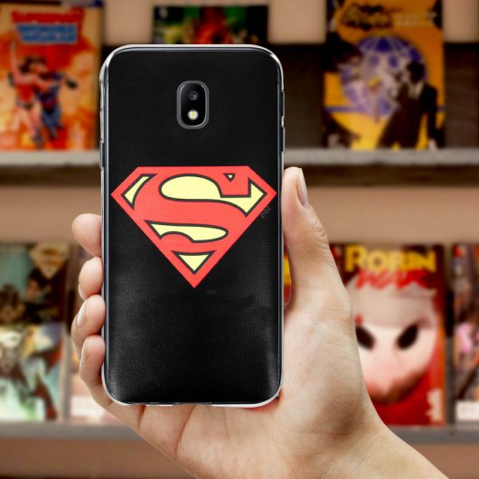DC Comics Funda Silicona Logo Superman para Samsung Galaxy J5 2017