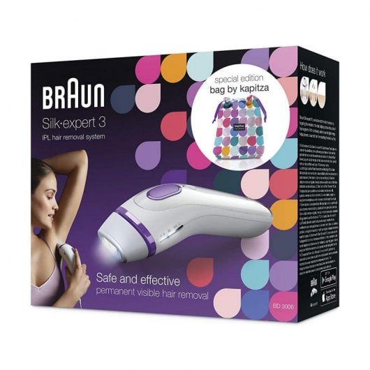Braun Silk-expert 3 IPL BD 3006 Depiladora Luz Pulsada