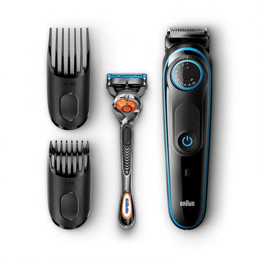 Braun BT5040 Cortapelos + Gillette Fusion5 ProGlide razor Maquinilla de Afeitar