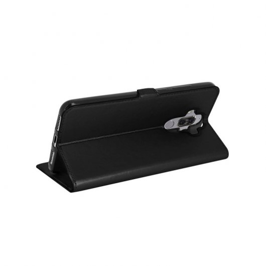 Avizar Funda Doble Ventana Negra para Huawei Mate 9