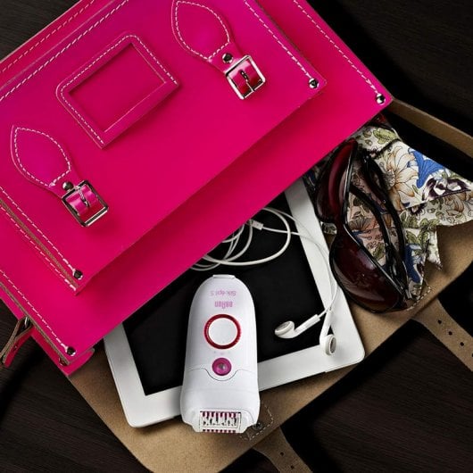 Braun Silk-épil 5 5380 Depiladora con 4 Accesorios Blanca/Rosa