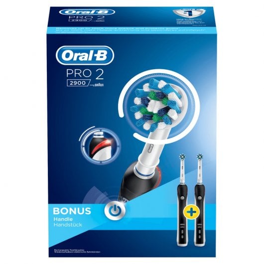 Oral-B Pro 2 2900 2er-Pack elektrische Zahnbürsten