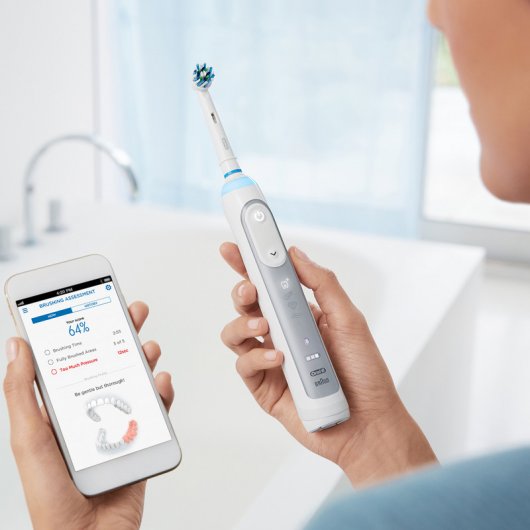 Oral-B Genius 8600 Cepillo Eléctrico Oscilante Plata