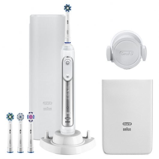Oral-B Genius 8600 Cepillo Eléctrico Oscilante Plata