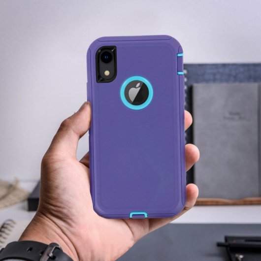 Avizar Funda Bumper Violeta para iPhone XR