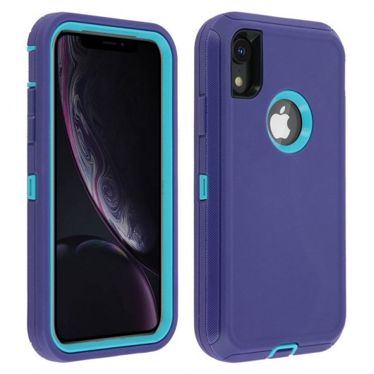 Avizar Funda Bumper Violeta para iPhone XR