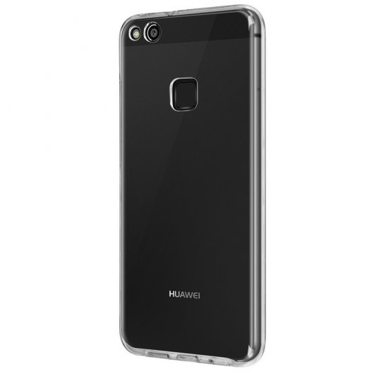 Avizar Funda Doble Silicona Transparente para Huawei P10 Lite