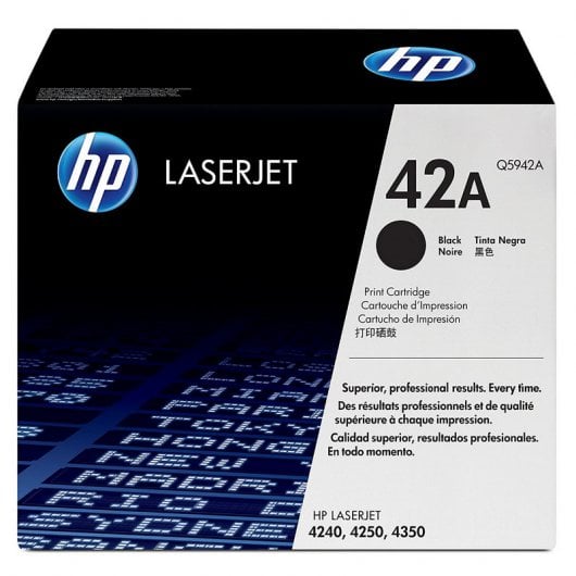 HP 42A Tóner Original Laserjet Negro