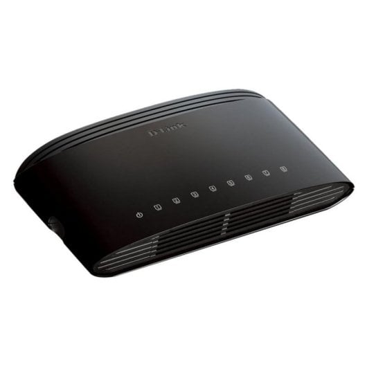 Switch D-Link DES-1008D 8 ports Fast Ethernet 10 100 Mbps compact noir