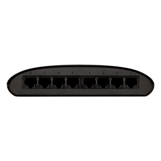 Switch D-Link DES-1008D 8 ports Fast Ethernet 10 100 Mbps compact noir