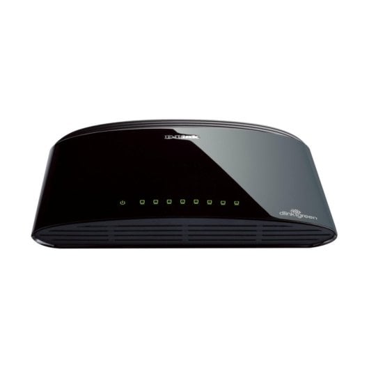 Switch D-Link DES-1008D 8 ports Fast Ethernet 10 100 Mbps compact noir