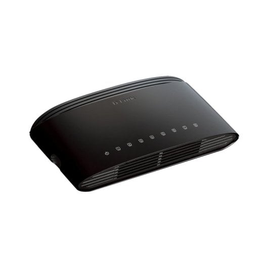 Switch D-Link DES-1008D 8 ports Fast Ethernet 10 100 Mbps compact noir