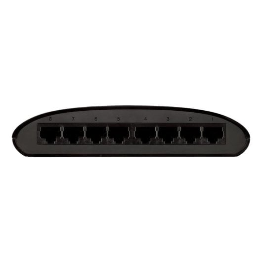 Switch D-Link DES-1008D 8 ports Fast Ethernet 10 100 Mbps compact noir