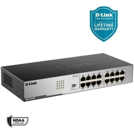 Switch D-Link DGS-1016D 16 Portas Gigabit Não Gerido