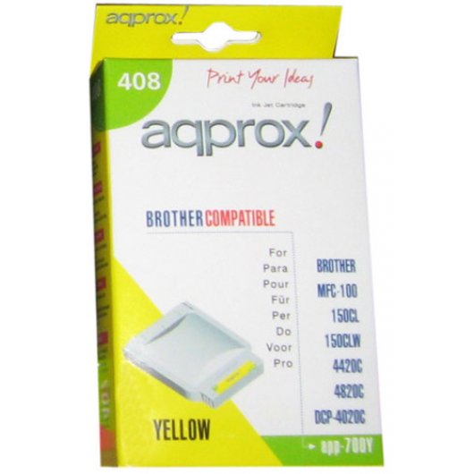 Cartucho Tinta Compatible con Brother LC-900Y Amarillo