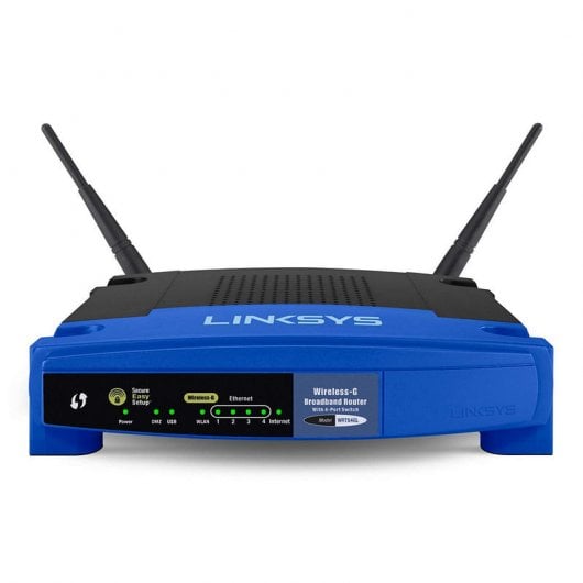Linksys WRT54GL Wireless Router Neutro 54Mbps Linux