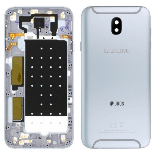 Samsung Carcasa Original Plateada para Samsung Galaxy J7 2017