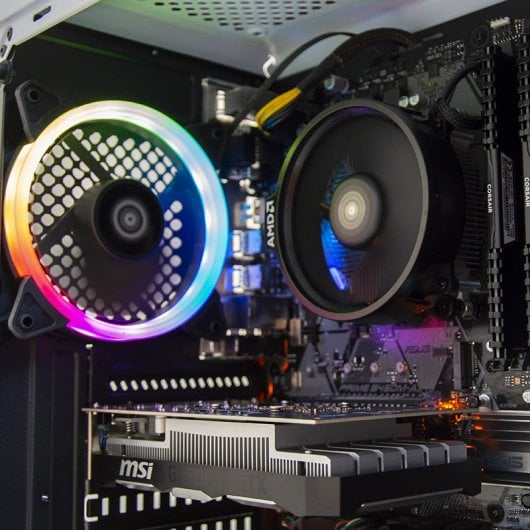 PcCom Silver Ryzen 5 2600/16GB/240GB SSD+1TB/GTX1650