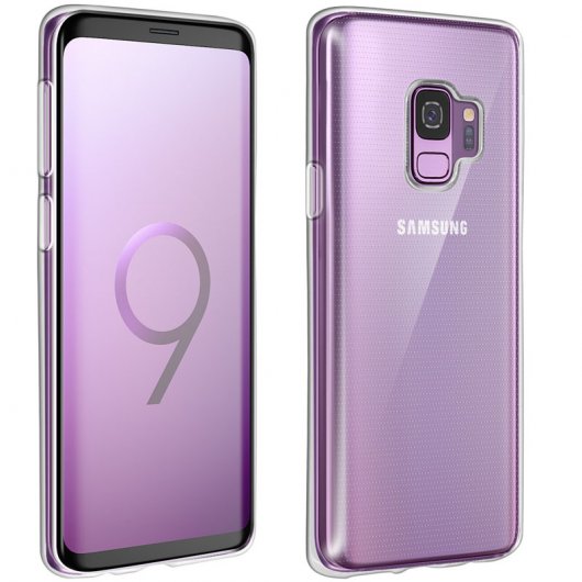 Custodia in silicone flessibile ultrasottile trasparente Avizar per Samsung Galaxy S9