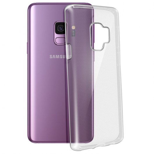 Custodia in silicone flessibile ultrasottile trasparente Avizar per Samsung Galaxy S9