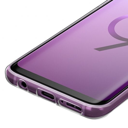 Custodia in silicone flessibile ultrasottile trasparente Avizar per Samsung Galaxy S9