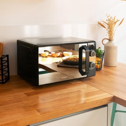 Micro-ondas Olimpia Splendid Grandheat 3140 Mirror M 20L Grill Espelhado