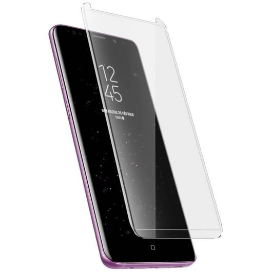 Avizar Panzerglas mit Gebogenen Kanten für Samsung Galaxy S9