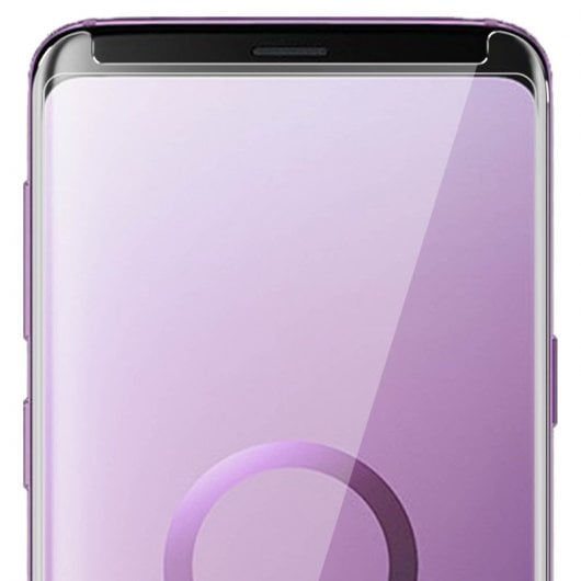 Avizar Hartglasschutz mit gebogenen Kanten für Samsung Galaxy S9 Plus