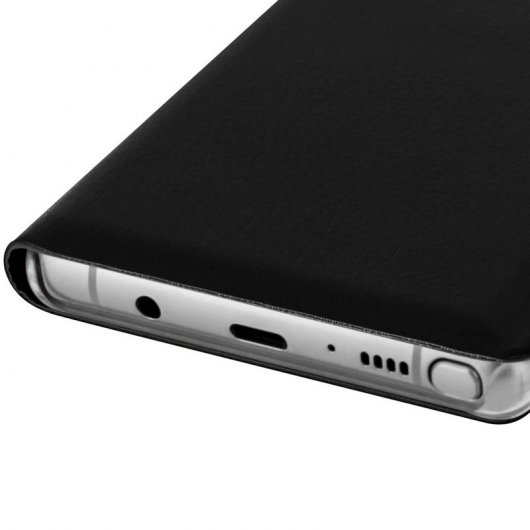 Avizar Funda Rígida con Ventana Negra para Samsung Galaxy Note 9